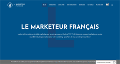 Desktop Screenshot of lemarketeurfrancais.com